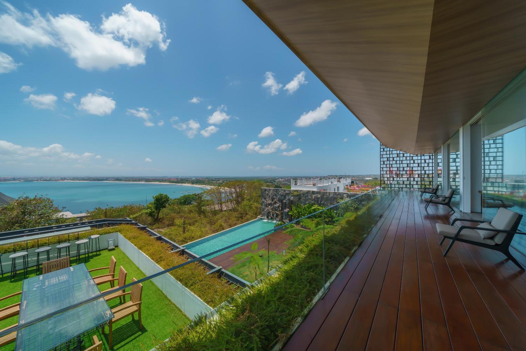 Beyond The Sea - Luxe Sea View Villa In Jimbaran Extérieur photo