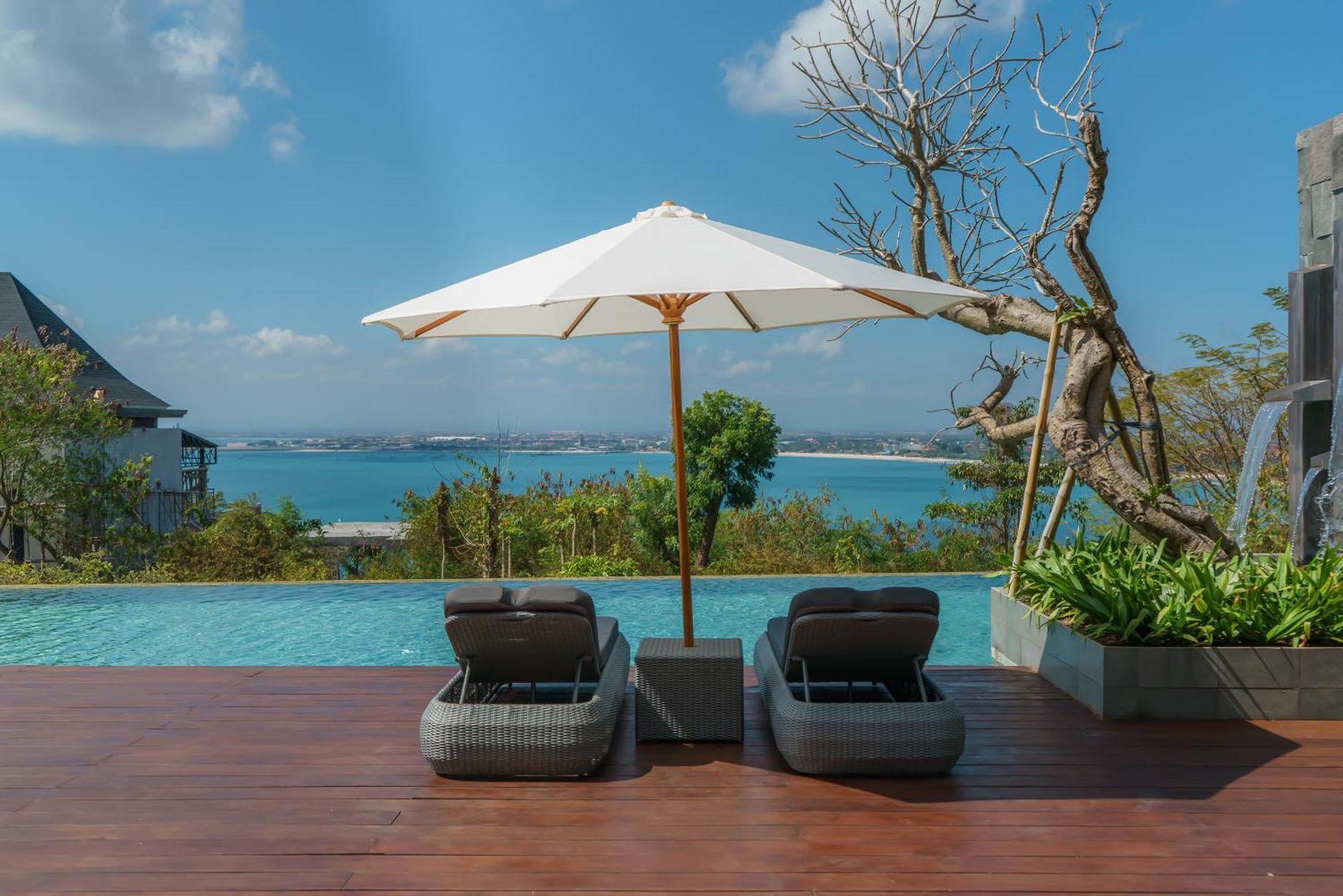 Beyond The Sea - Luxe Sea View Villa In Jimbaran Extérieur photo