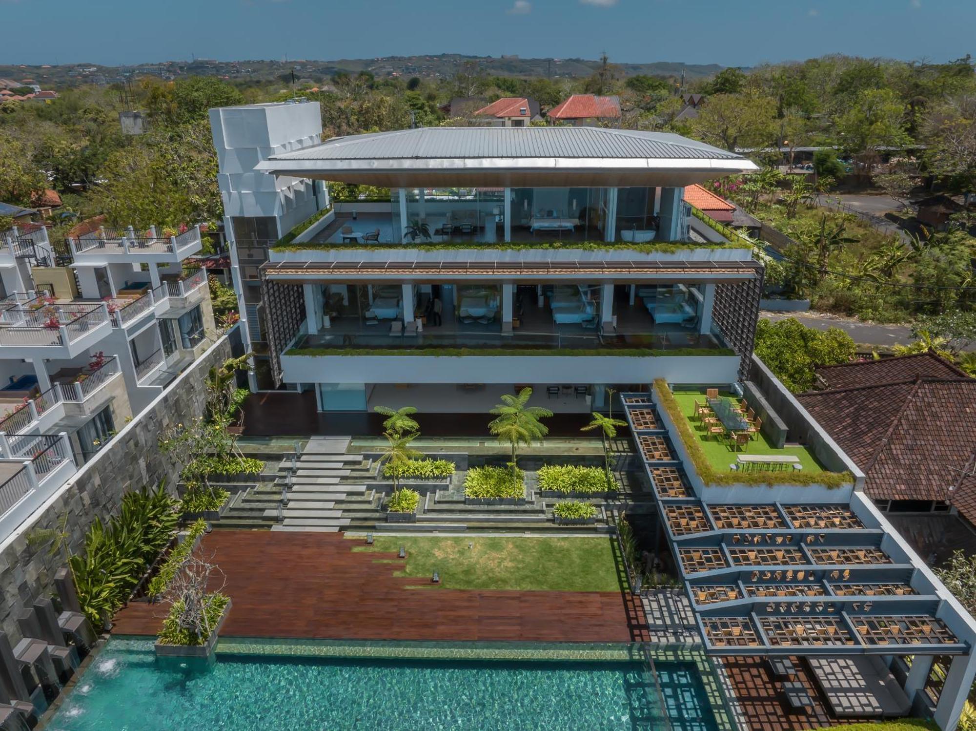 Beyond The Sea - Luxe Sea View Villa In Jimbaran Extérieur photo